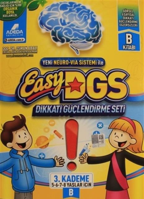 Easy Dikkati Güçlendirme Seti 5/8 Yaş B