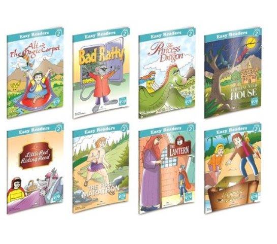 Easy Readers Level-2 CD'li 8'li Set
