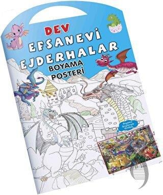 Efsanevi Ejderhalar Dev Boyama Posteri