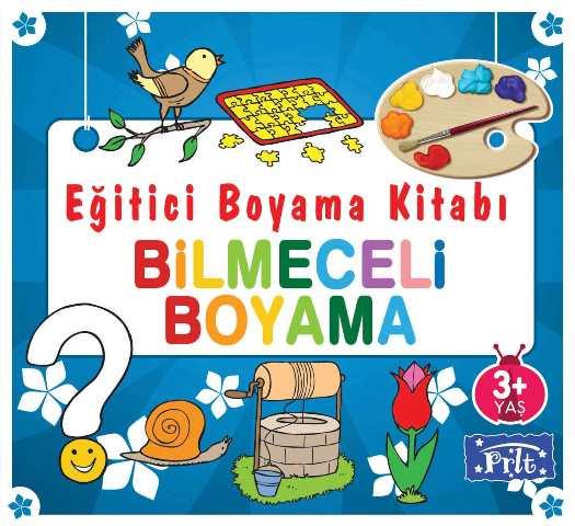 Eğitici Boyama Kitabı - Bilmeceli Boyama
