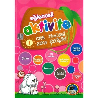 Eğlenceli Aktivite Tekli Kitap (Pembe)