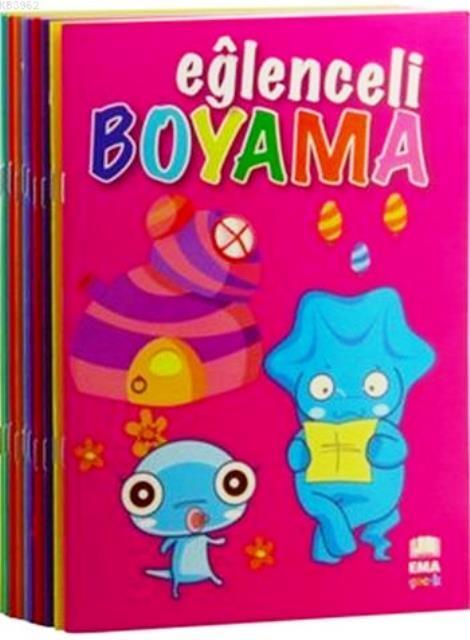 Eğlenceli Boyama Seti (10 Kitap)