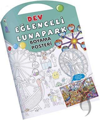 Eğlenceli Lunapark Dev Boyama Posteri