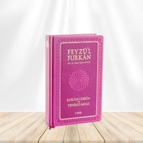 Feyzül Furkan Kuran-ı Kerim ve Tefsirli Meali (Cep Boy Termo Sert Kapak)