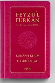 Feyzü'l Furkan Kur'an-ı Kerim ve Tefsirli Meali (Sempatik Cep Boy - Ciltli) Pembe