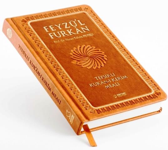Feyzü'l Furkan Tefsirli Kur'an-ı Kerim Meali (Sempatik Cep Boy - Tefsirli Meal - Ciltli) - Taba