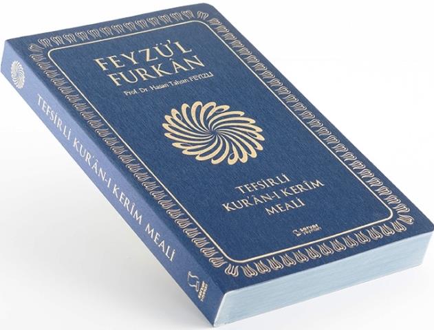 Feyzü'l Furkan Tefsirli Kur'an-ı Kerim Meali (Sempatik Cep Boy - İnce Cilt) - Lacivert