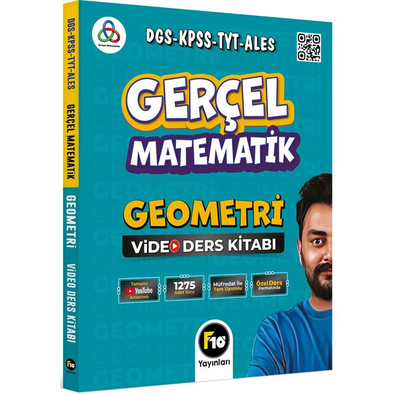 Gerçel Matematik DGS KPSS TYT ALES Geometri Video Ders Kitabı