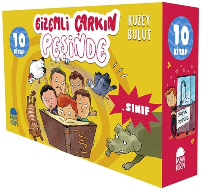 Gizemli Çarkın Peşinde 3. Sınıf Seti - (10 Kitap)