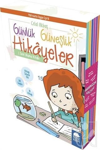Günlük Güneşlik Hikayeler - 1. Sınıf Okuma Kitabı (10 Kitap Takım)