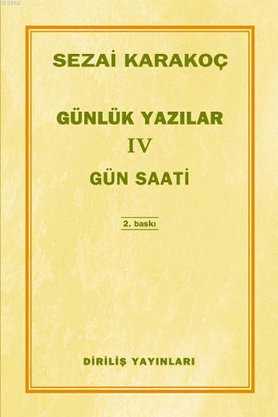 Günlük Yazılar 4: Gün Saati