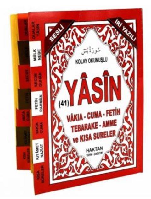 Haktan Çanta boy 128 Sayfa İri Yazılı Yasin