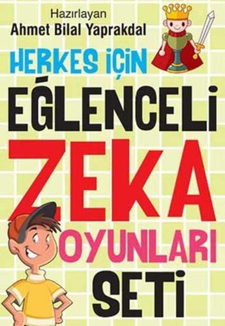 Herkes İçin Eğlenceli Zeka Oyunları Seti (4 Kitap Takım)