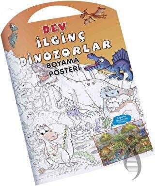 İlginç Dinozorlar Dev Boyama Posteri
