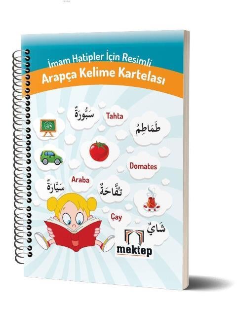İmam Hatipler İçin Resimli Arapça Kelime Kartelası
