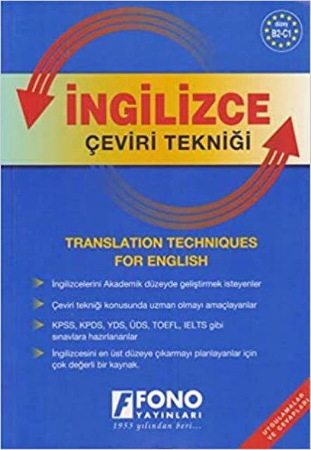 İngilizce Çeviri Tekniği