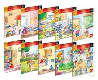İngilizce Hikaye Seti (10 Kitap) İlkokul 1. Sınıf Karekod Dinlemeli