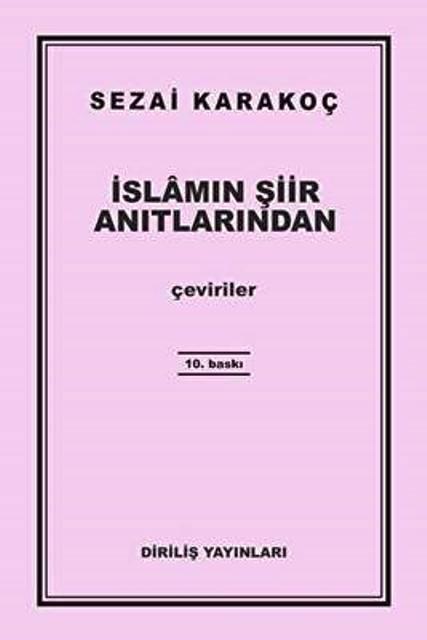 İslamın Şiir Anıtlarından