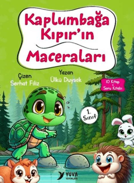 Kaplumbağa Kıpır'ın Maceraları (10 Kitap)