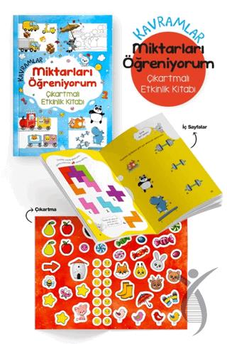 Kavramlar – Miktarları Öğreniyorum – Çıkartmalı Etkinlik Kitabı