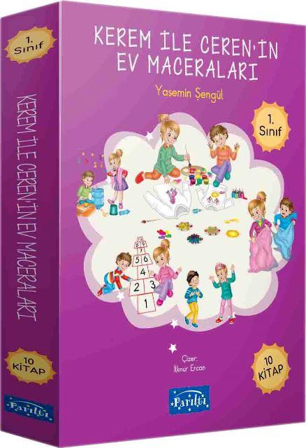 Kerem ile Ceren’in Ev Maceraları - 10 Kitap Set