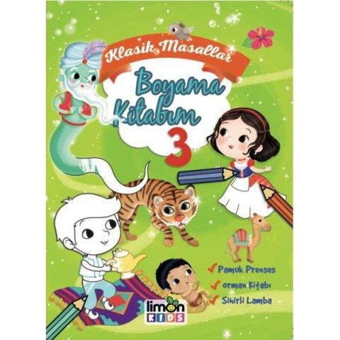 Klasik Masallar Boyama Kitabım 3