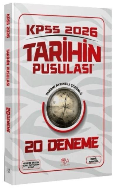 KPSS Tarihin Pusulası 20 Deneme Çözümlü 2026