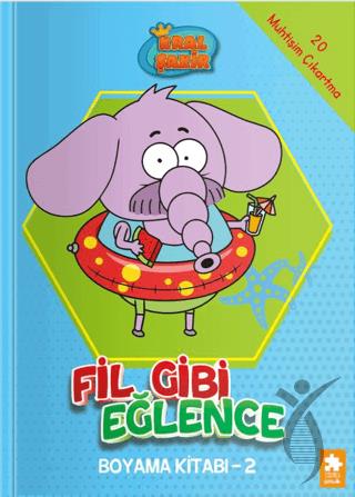 Kral Şakir - Fil Gibi Eğlence Boyama Kitabı- 2