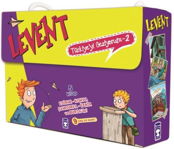 Levent Türkiye'yi Geziyorum 2 Set (5 Kitap)