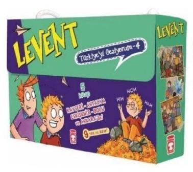 Levent Türkiye'yi Geziyorum 4 Set (5 Kitap)