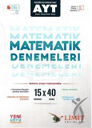 Limit YKS AYT Matematik 15x40 Denemeleri Video Çözümlü