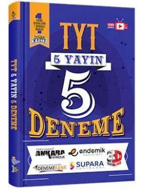 Master Karma TYT 5 Yayın 5 Deneme
