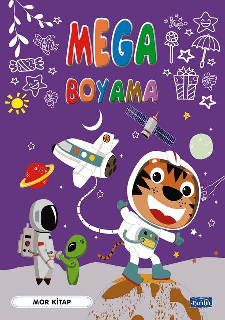 Mega Boyama Mor Kitap