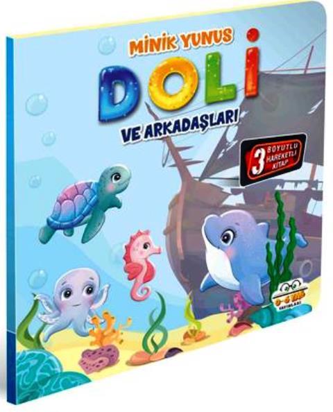 Minik Yunus Doli ve Arkadaşları Hareketli Kitapları Serisi