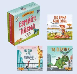 Minikler İçin Esmâü’l Hüsnâ Seti (3 Çift Taraflı Kitap