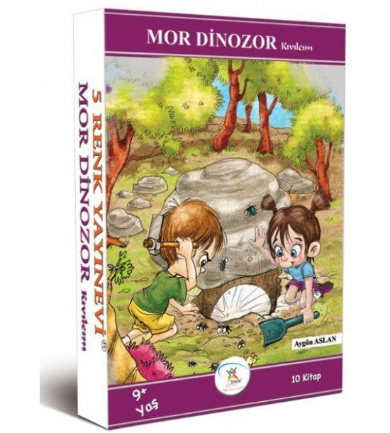 Mor Dinozor Kıvılcım (10 Kitap)