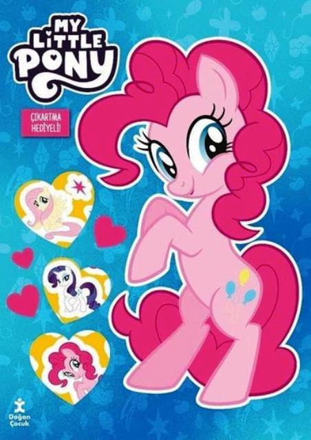 My Little Pony Bol Bol Boya - Bol Bol Yapıştır Boyama Kitabı - Çıkartma Hediyeli!