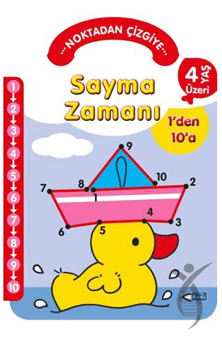 Noktadan Çizgiye Sayma Zamanı 1den 10a