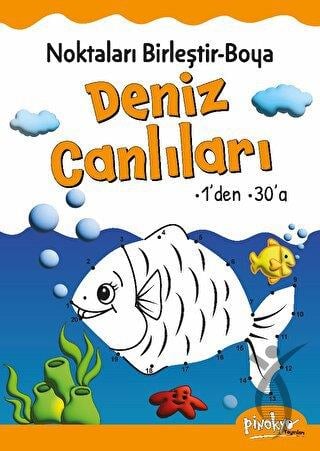 Noktaları Birleştir-Boya Deniz Canlıları-1’den 30’a