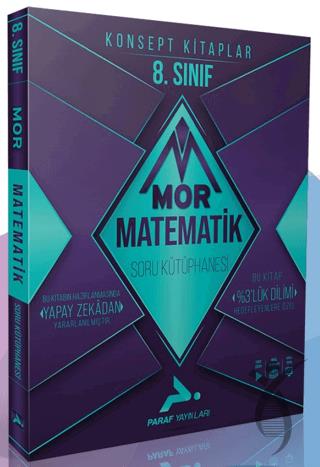 Paraf 8. Sınıf Mor Matematik Soru Kütüphanesi