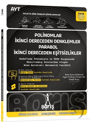 Polinomlar İkinci Dereceden Denklemler Parabol İkinci Dereceden Eşitsizlikler Matematik Fasikülleri
