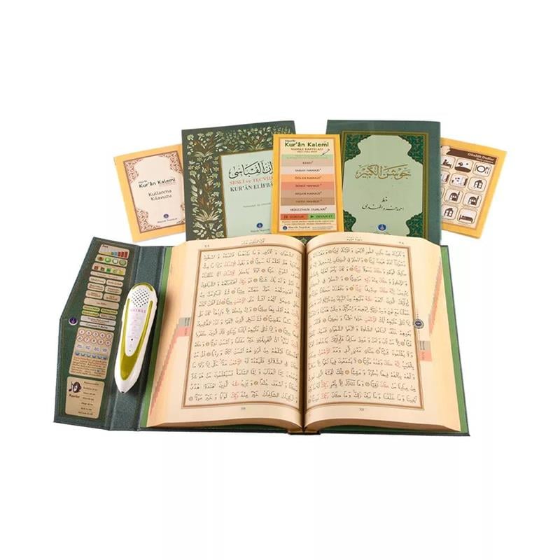 Rahle Boy Kur'an Kalemi, Kur'an Okuyan Kalem Kur'an (Yeşil)