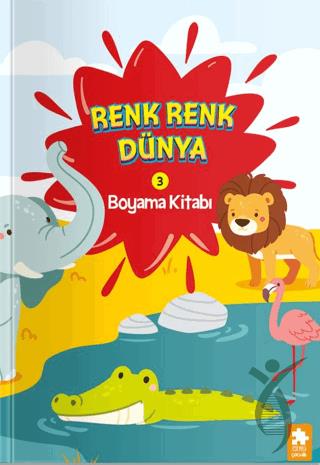 Renk Renk Dünya Boyama Kitabı - 3