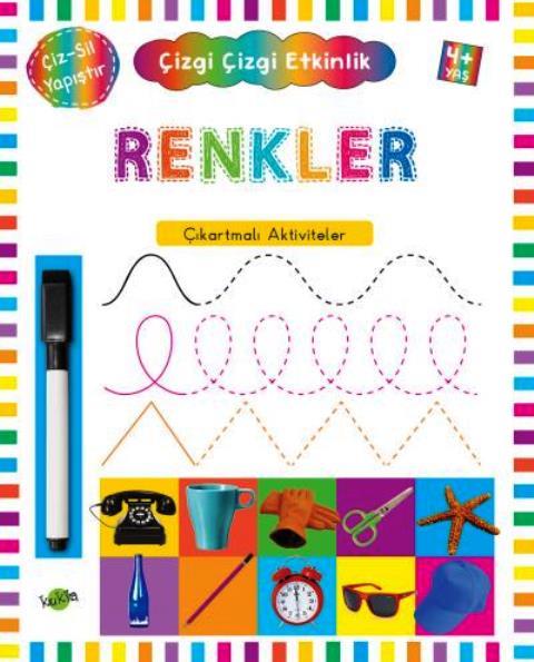Renkler 4 Yaş ve Üstü - Çizgi Çizgi Etkinlik