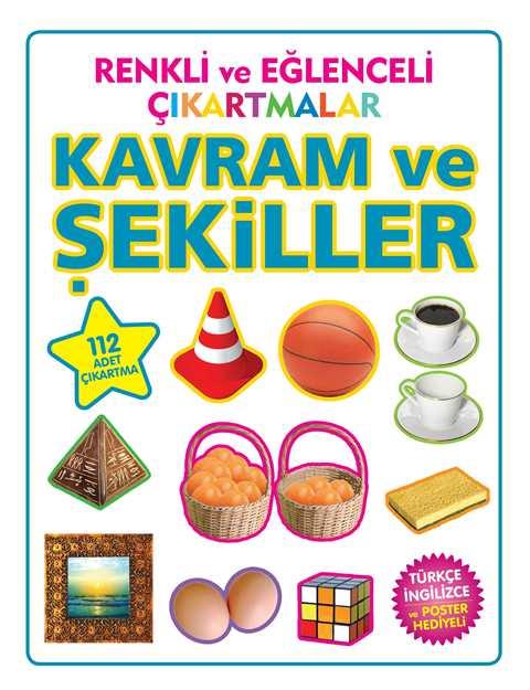 Renkli ve Eğlenceli Çıkartmalar - Kavram ve Şekiller (Concept and Figures)