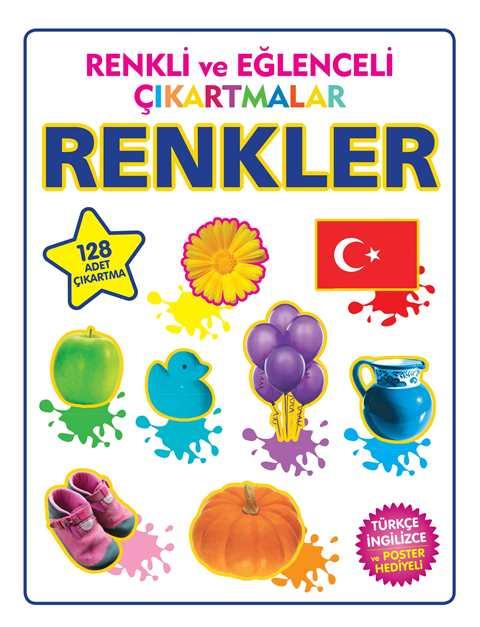 Renkli ve Eğlenceli Çıkartmalar - Renkler (Colors)