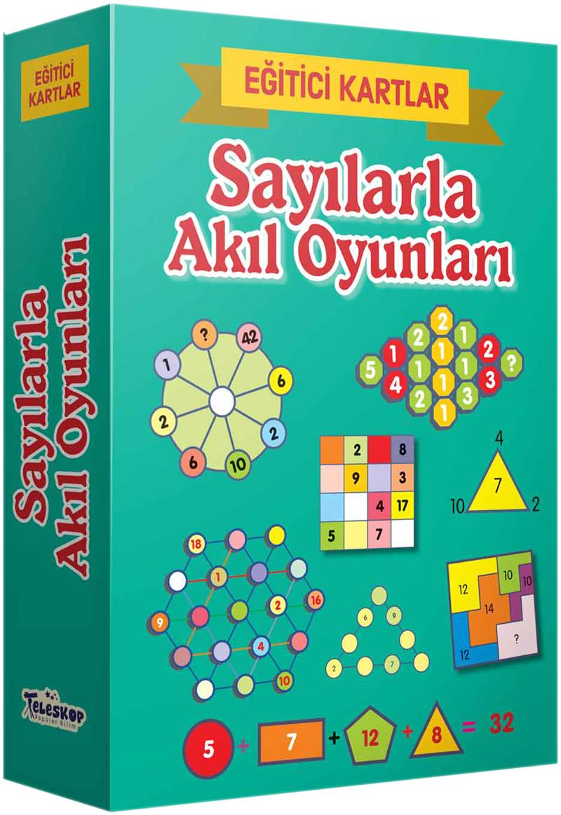 Sayılarla Akıl Oyunları - Eğitici Kartlar