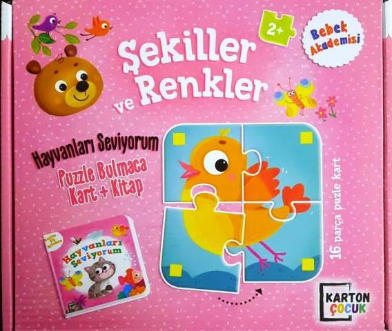 Şekiller ve Renkler  Bebek Akademisi Serisi