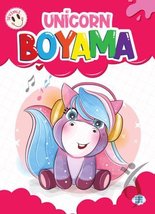 Sevimli Unicorn Boyama