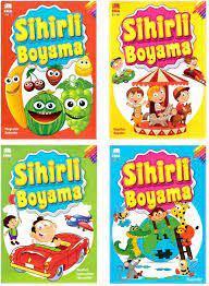 SİHİRLİ BOYAMA 4 KİTAP